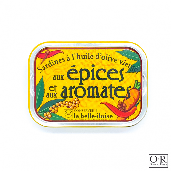 Sardines à l'huile d'olive, aux épices et aux aromates – Image 2